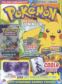 Pokemon magasin nr 4 2024, Extra: Fun pack, Scarlet & Violet Temporal forces