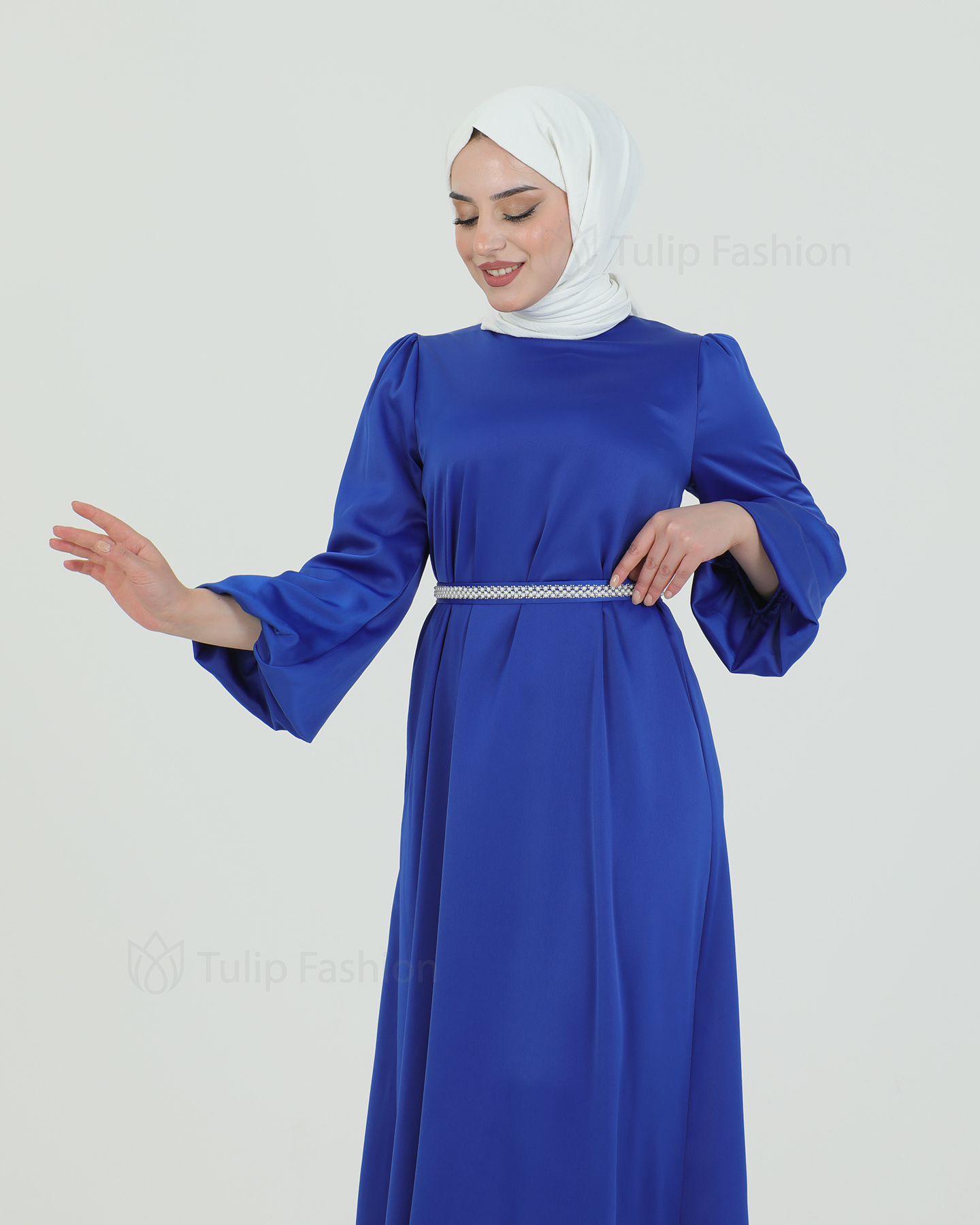 Party dress - Blue - 3