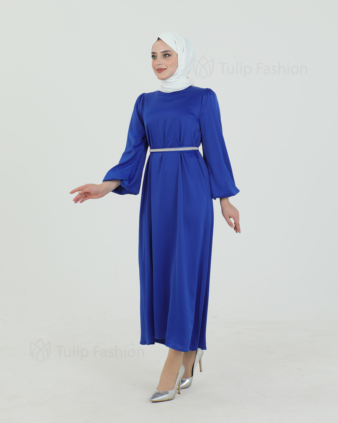 Party dress - Blue - 2