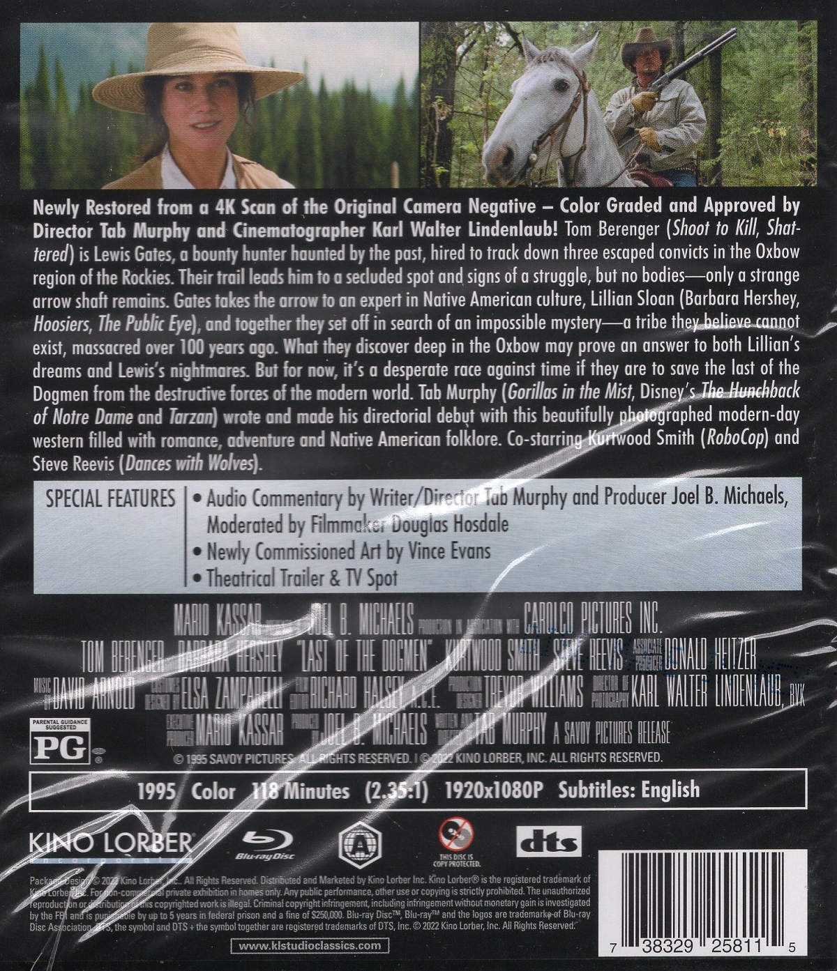 Last of the Dogmen (ej svensk text) (Blu-ray) (OBS! Region A) - 2