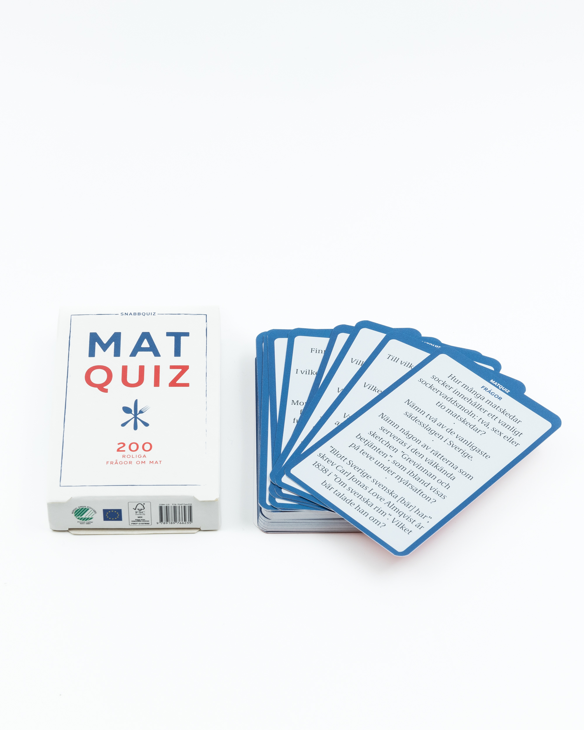 Matquiz, frågespel 