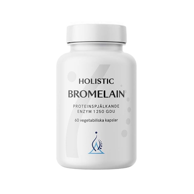 Bromelain 60 vegetabiliska kapslar Holistic