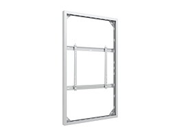 M Pro Series Enclosure 75" Wall Slim Medium White
