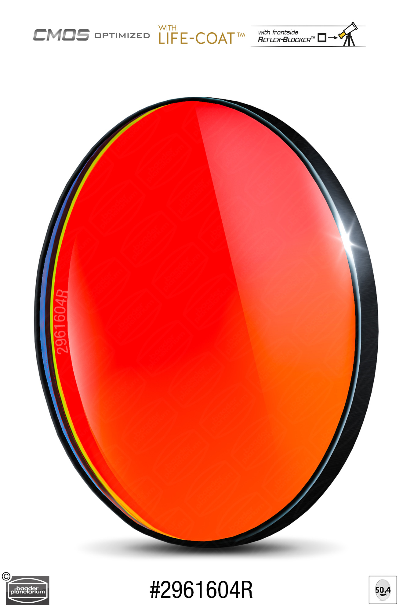 BAADER-PLANETARIUM RGB R-FILTER - 10