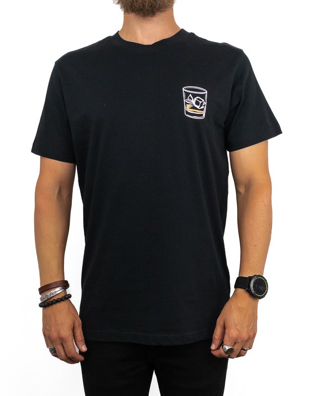 Jernhest - Whiskey N Tears - T-shirt Svart - 3