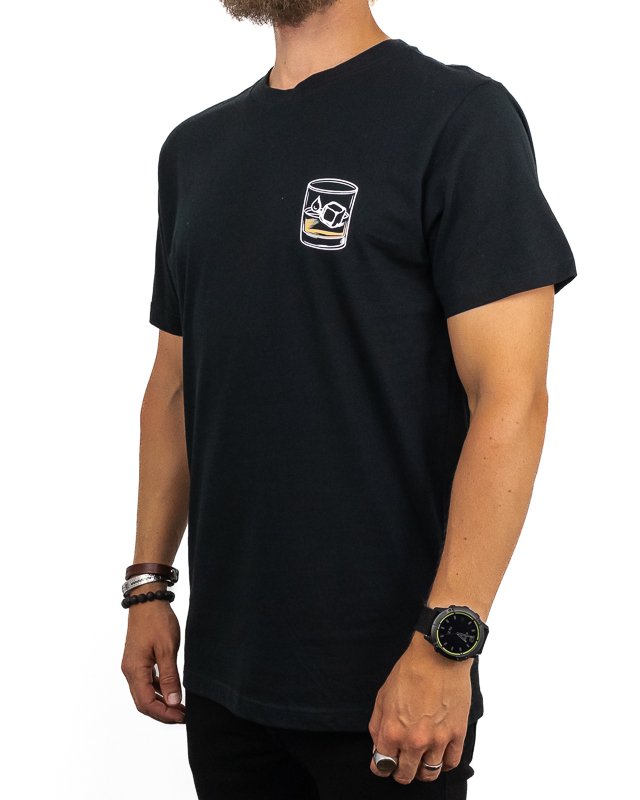 Jernhest - Whiskey N Tears - T-shirt Svart - 4