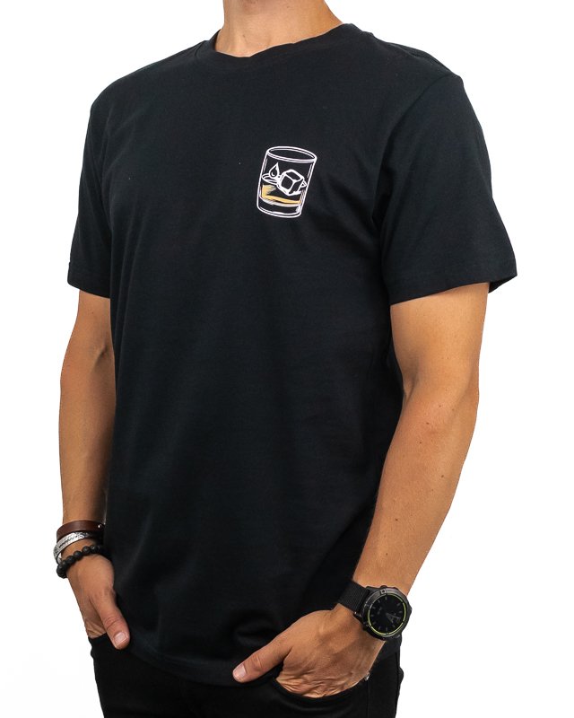 Jernhest - Whiskey N Tears - T-shirt Svart - 2