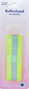 Reflexband 25mm x 2m Grön