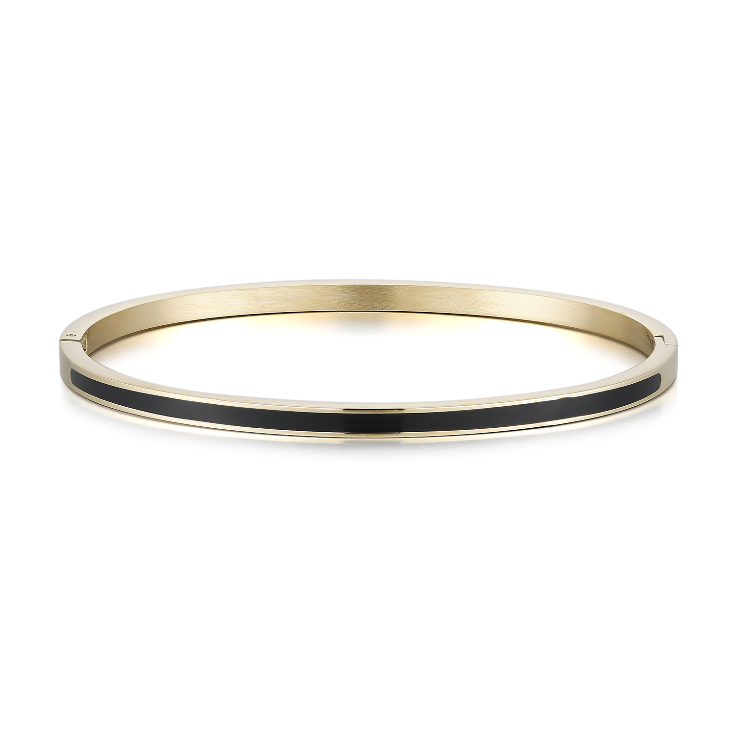 Poppy small bangle black/gold - 2