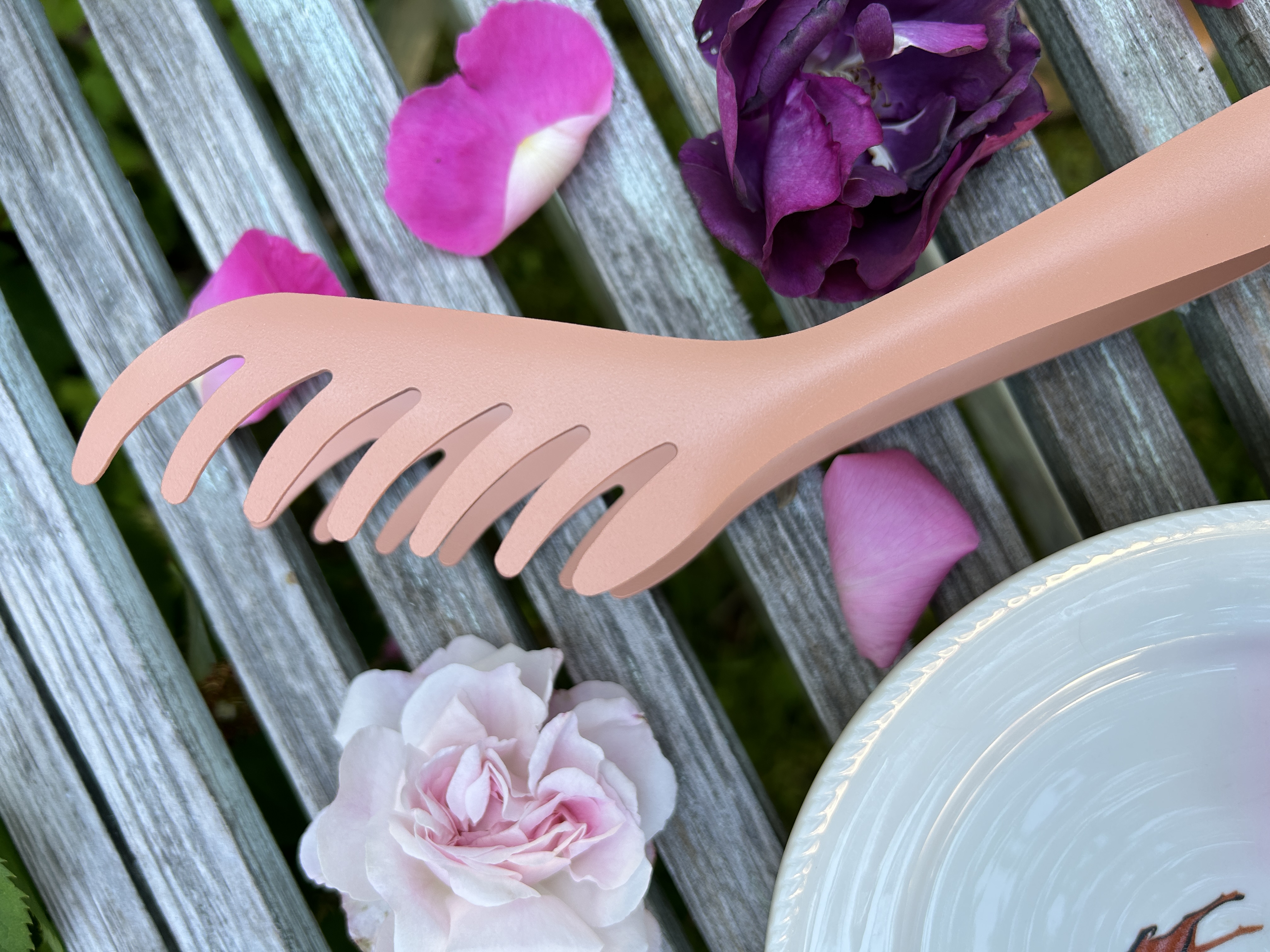 Spaghettitång rosa - 2