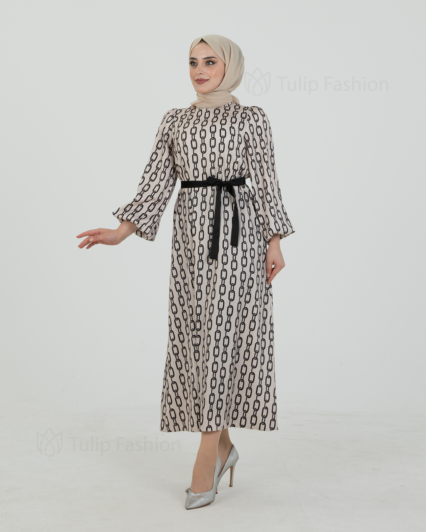 Party dress - Beige