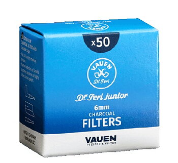 Vauen Dr. Perl Junior Pipfilter 6mm 50 st