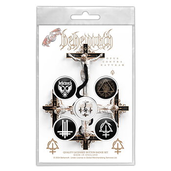 Behemoth Opvs Contra Natwram Badge Pack