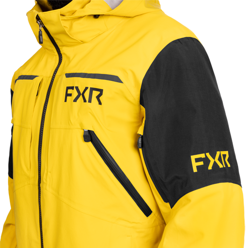 M Ridge Pro Trilaminate Jacket Sundust/Black - 4