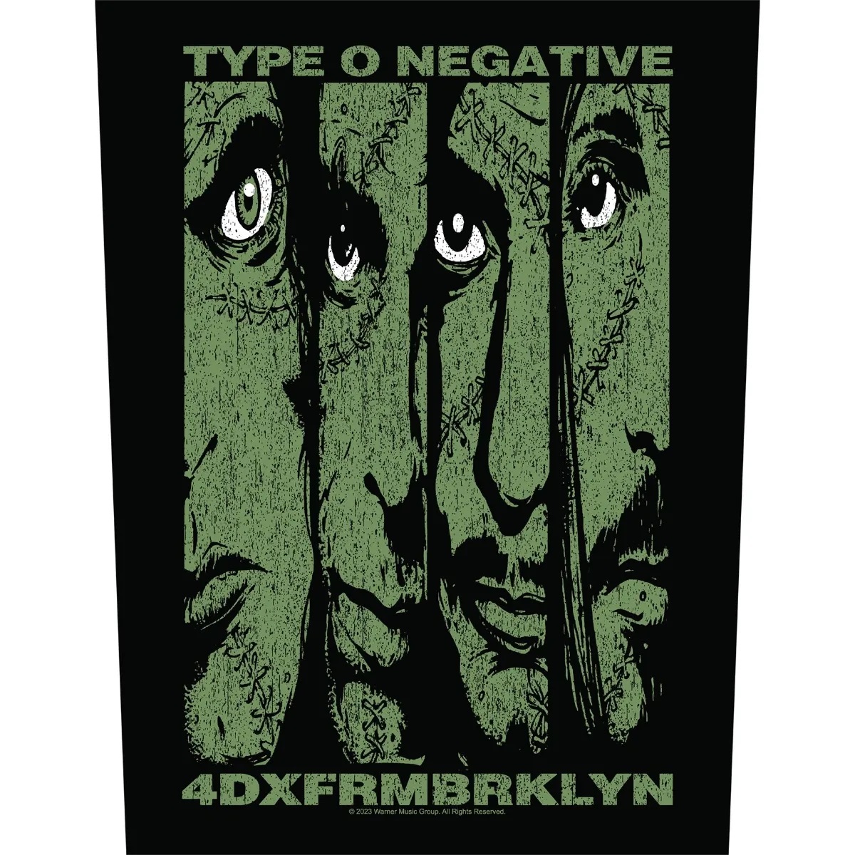 Type O Negative 4dxfrmbrklyn Backpatch