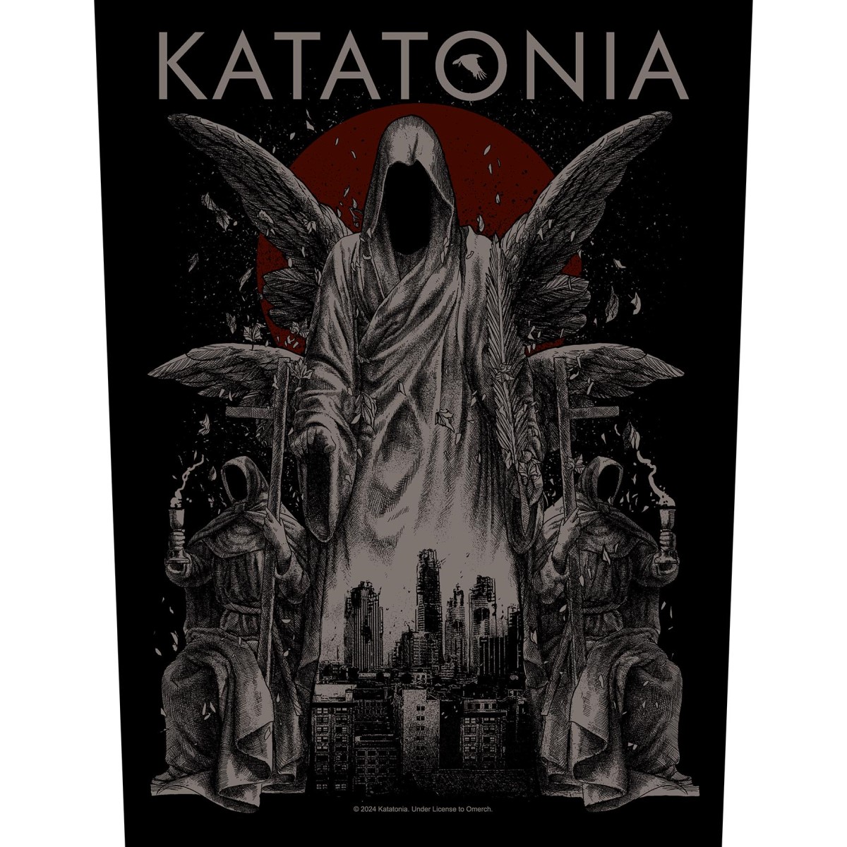 Katatonia Night Is The New Day Backpatch