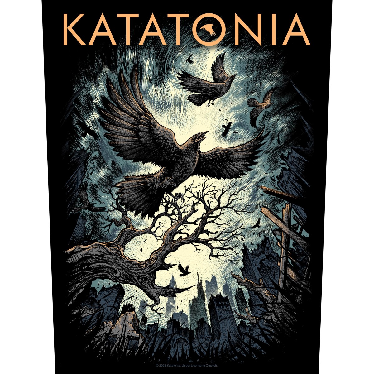 Katatonia Uncover The Skies Backpatch