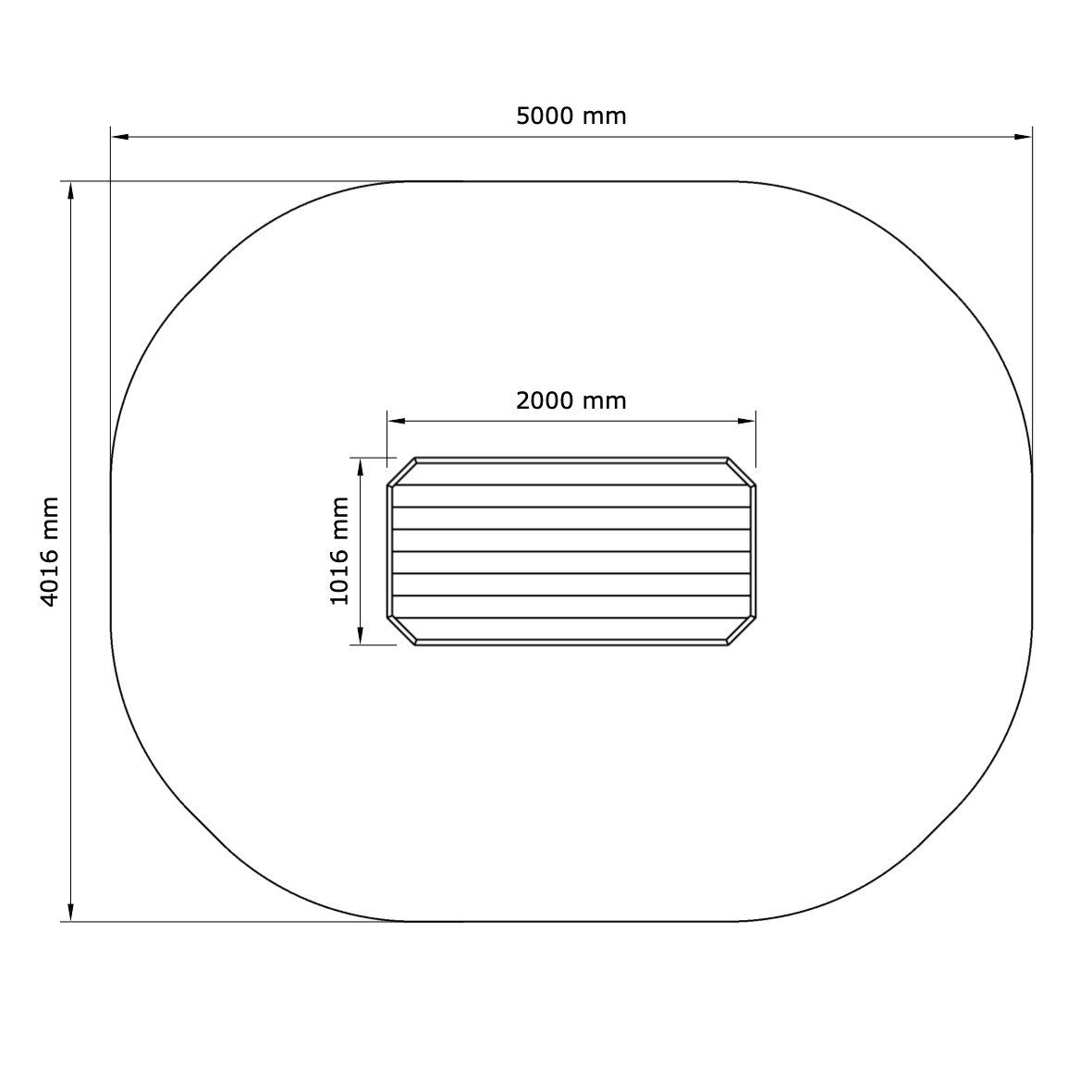 Plattform Bredd 2 m - 2