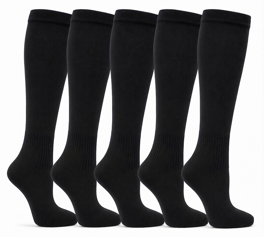 5-Pack  Sthlm Sock  Co. Stödstrumpor Bambu 