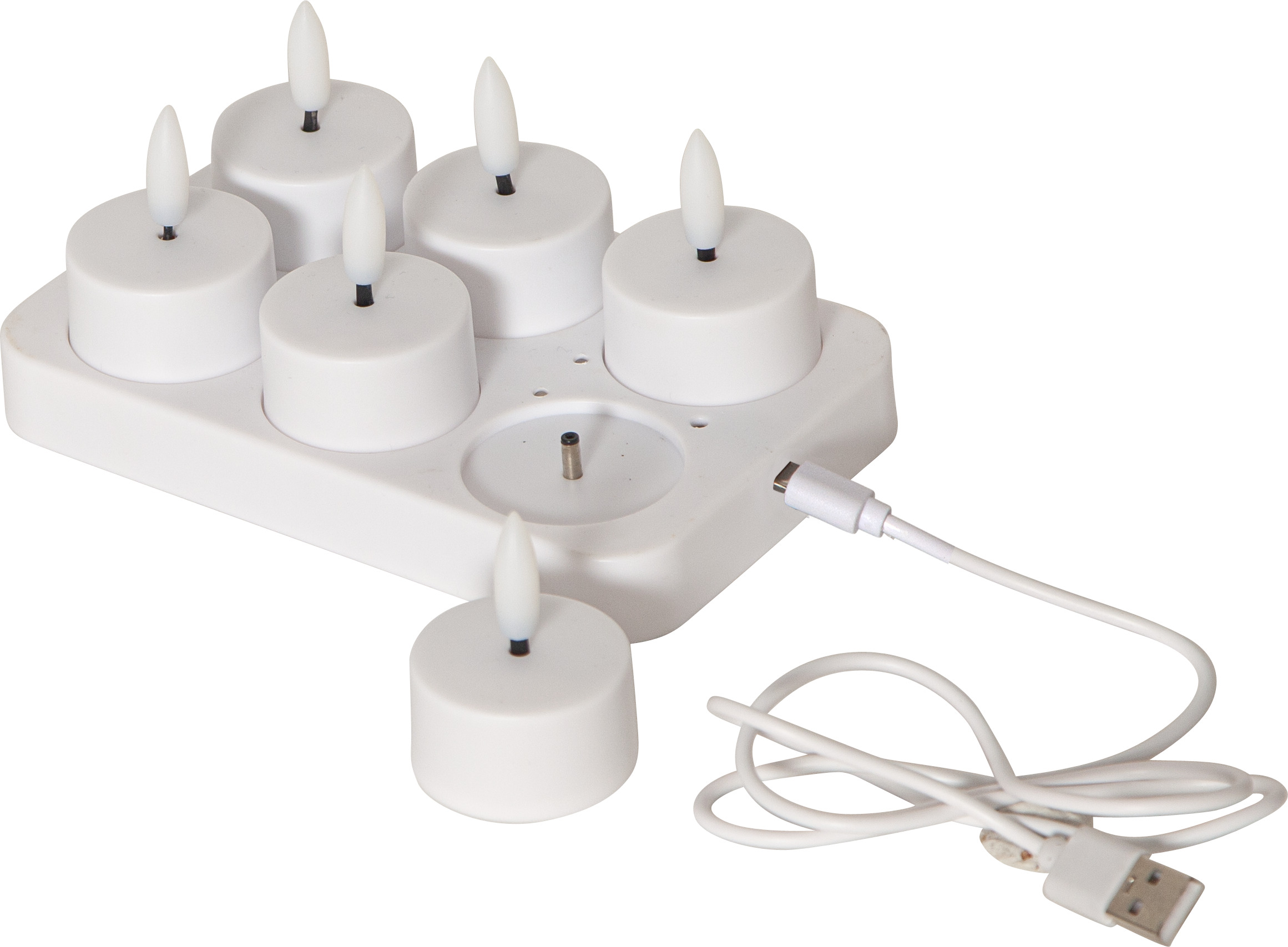 STAR TRADING LED VÄRMELJUS 6-PACK FLAMME CHARGE