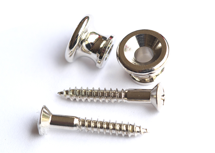 Axelbandsknopp Gibson (Gotoh) Nickel, 2-pack