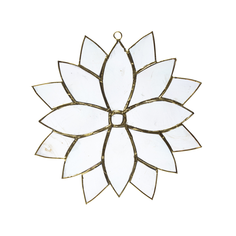 Fönsterhängare lotus capiz skal