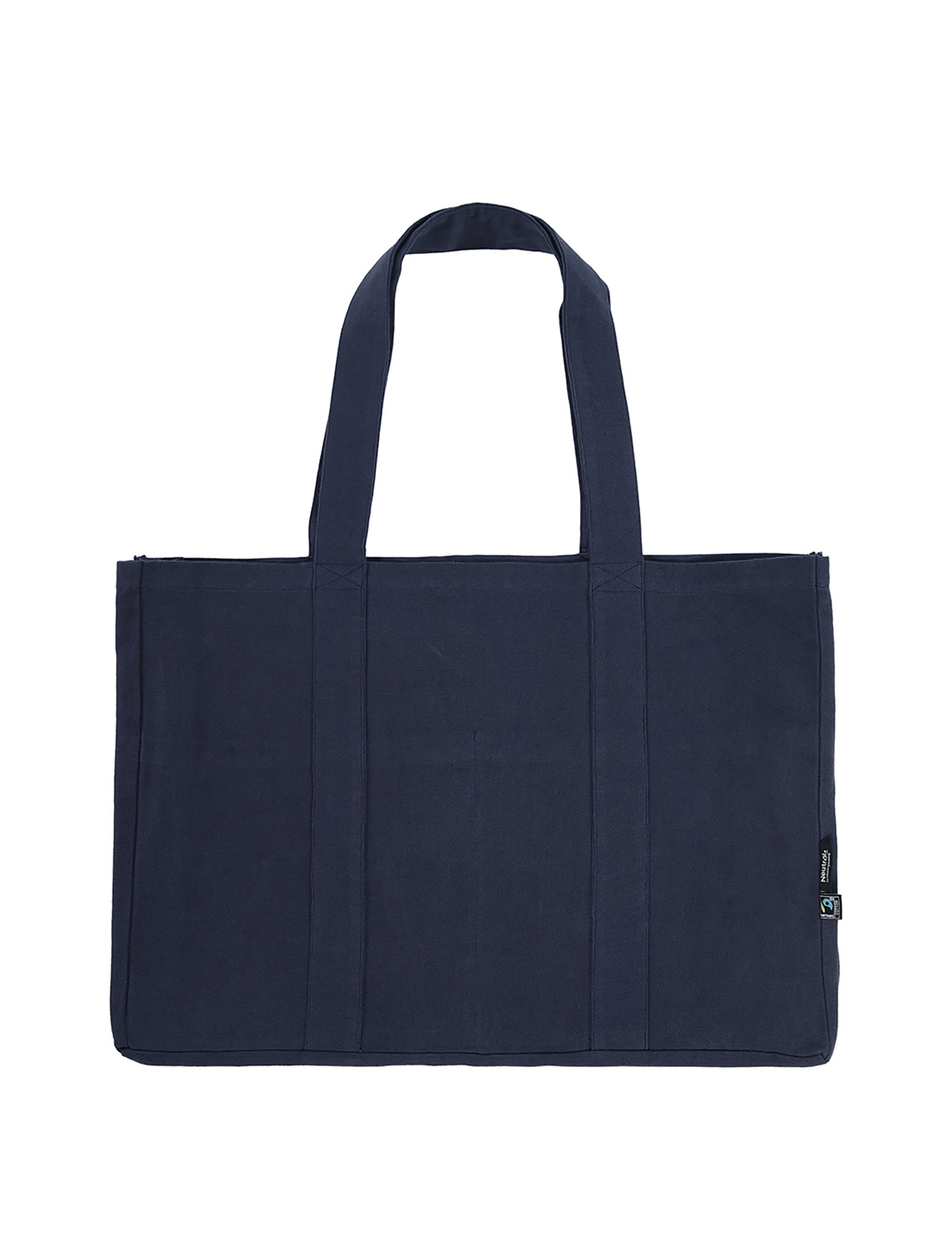 Beach Bag - Neutral - Fairtrade & EKO GOTS - Navy