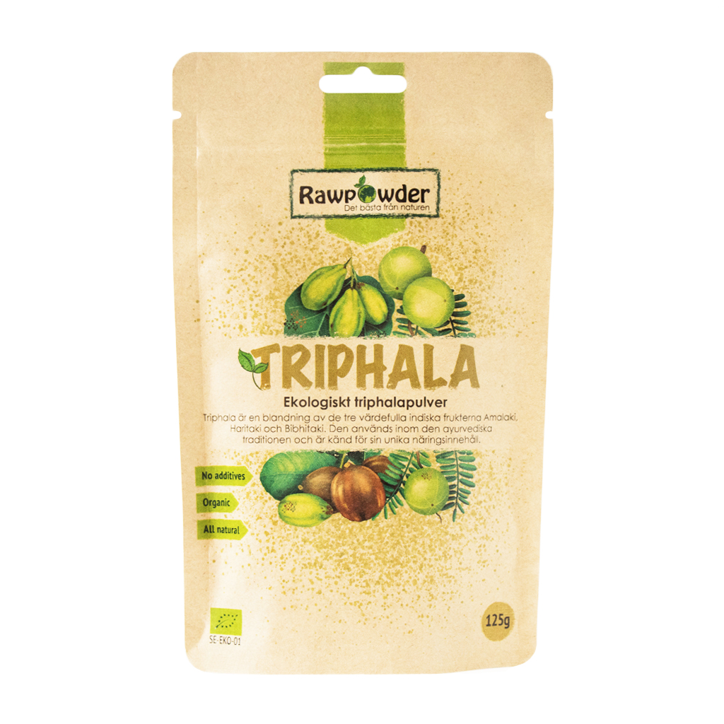 Triphala pulver 125g Rawpowder
