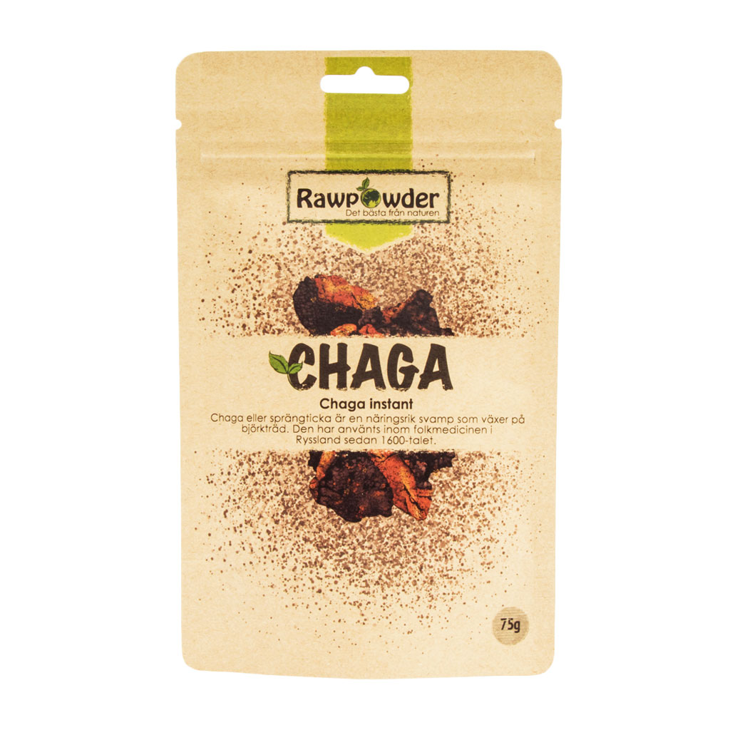 Chagapulver Instant Extrakt 40% 75g Rawpowder