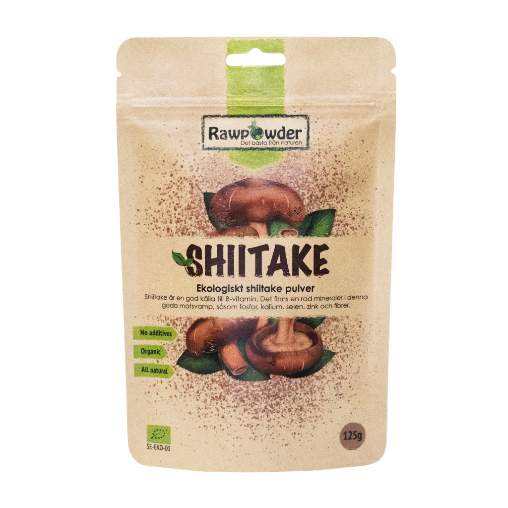 Shiitake 125g Rawpowder