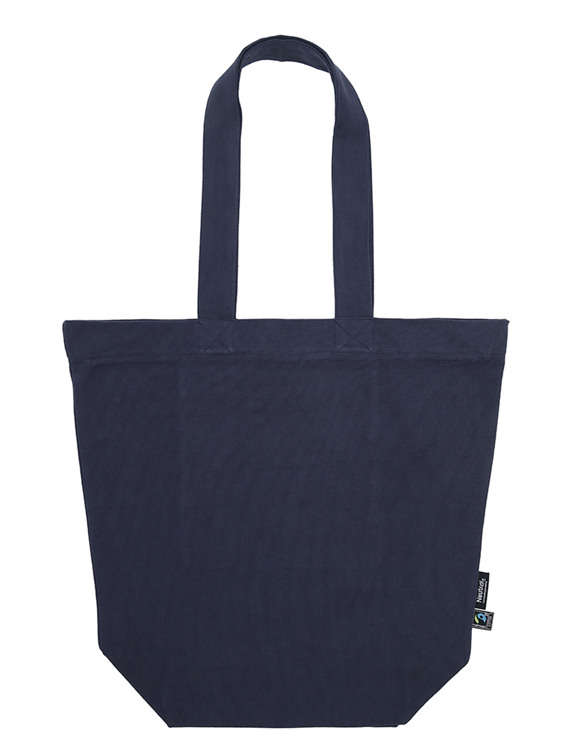 Panama Tote Bag W. Zip - Neutral - Fairtrade & Organic GOTS - 4 different color - 3