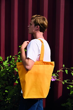 Shopping Bag med dragkedja - Neutral - Fairtrade & EKO GOTS - 4 olika färger