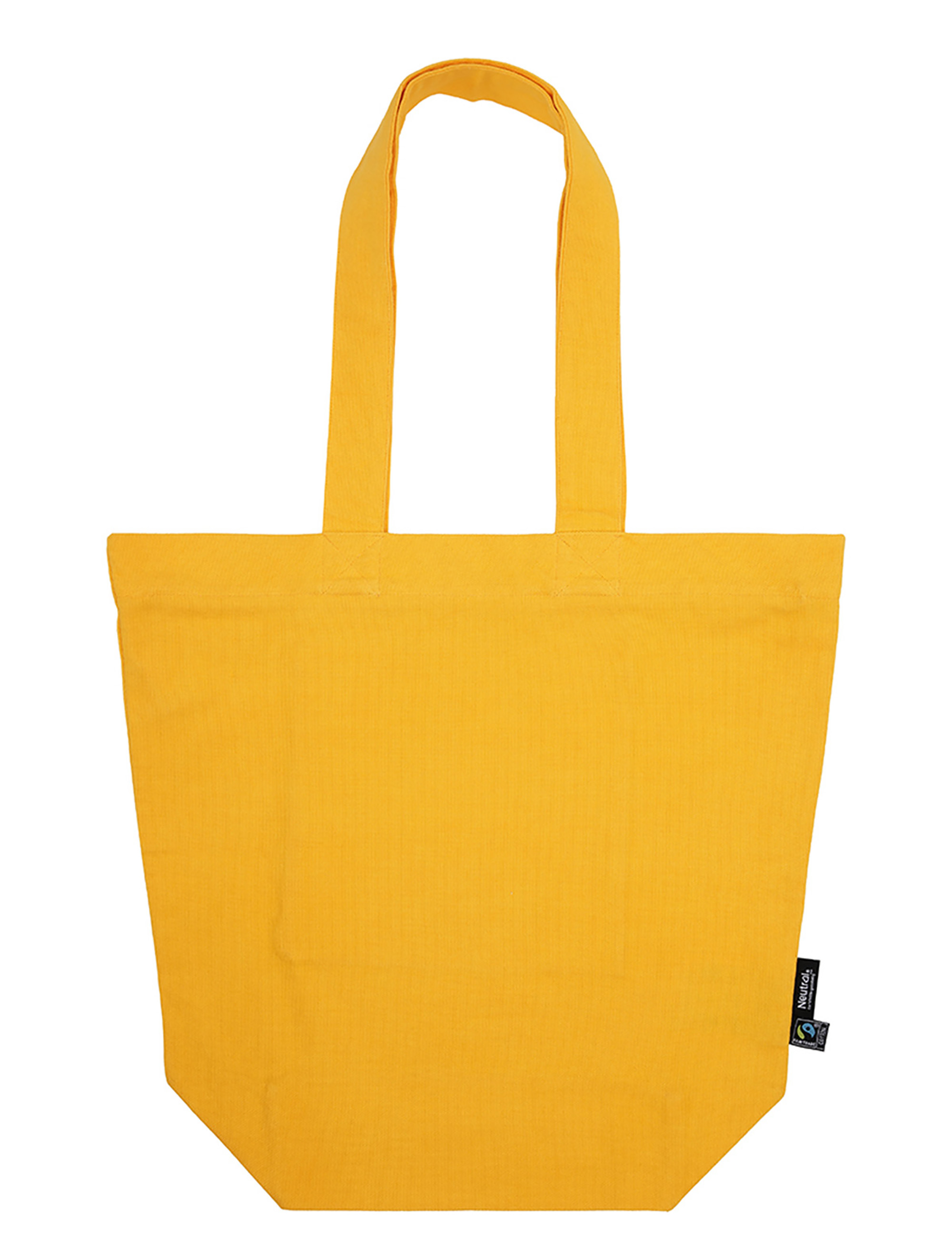 Panama Tote Bag W. Zip - Neutral - Fairtrade & Organic GOTS - 4 different color - 5
