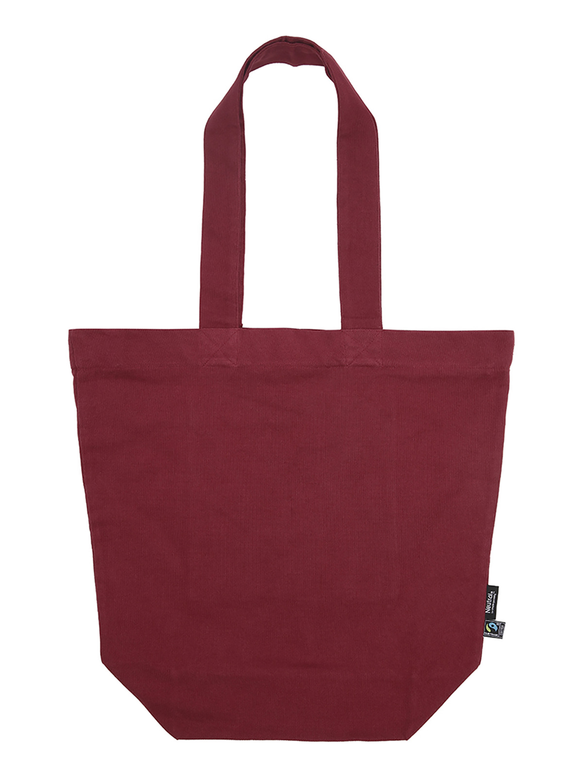 Panama Tote Bag W. Zip - Neutral - Fairtrade & Organic GOTS - 4 different color - 2