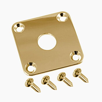 Jackplatta Square Curved Guld