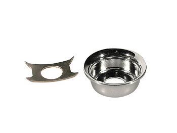 Jackplatta TE-model input cup, Krom