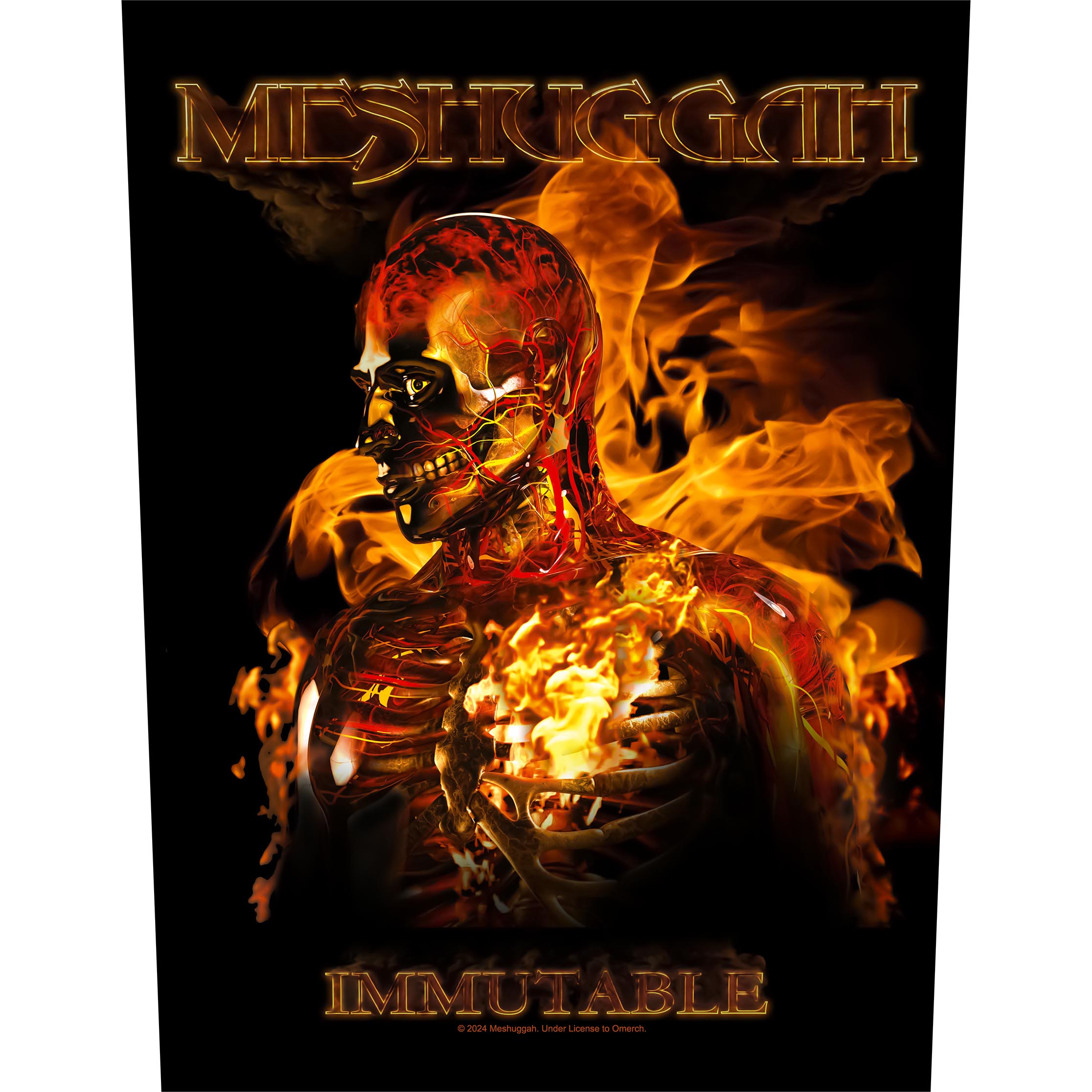 MESHUGGAH BACK PATCH - IMMUTABLE