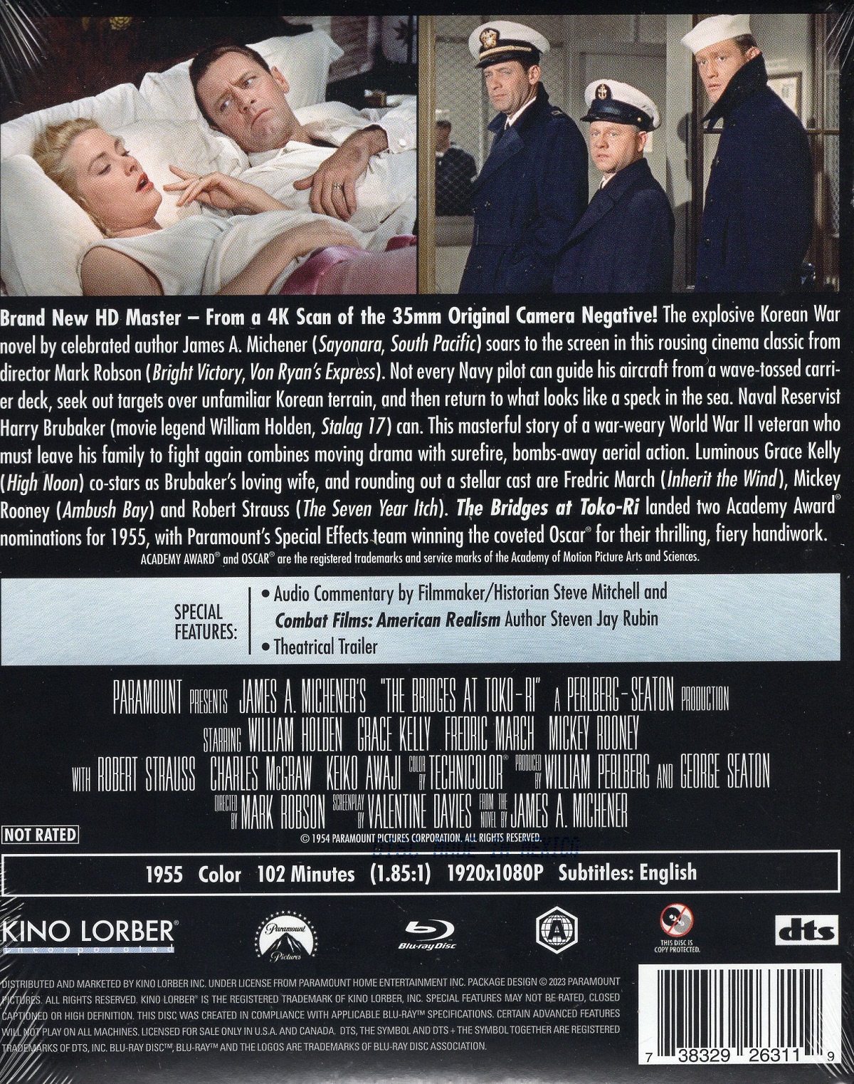 Bridges At Toko-Ri (ej svensk text) (Blu-ray) (OBS! Region A) - 2