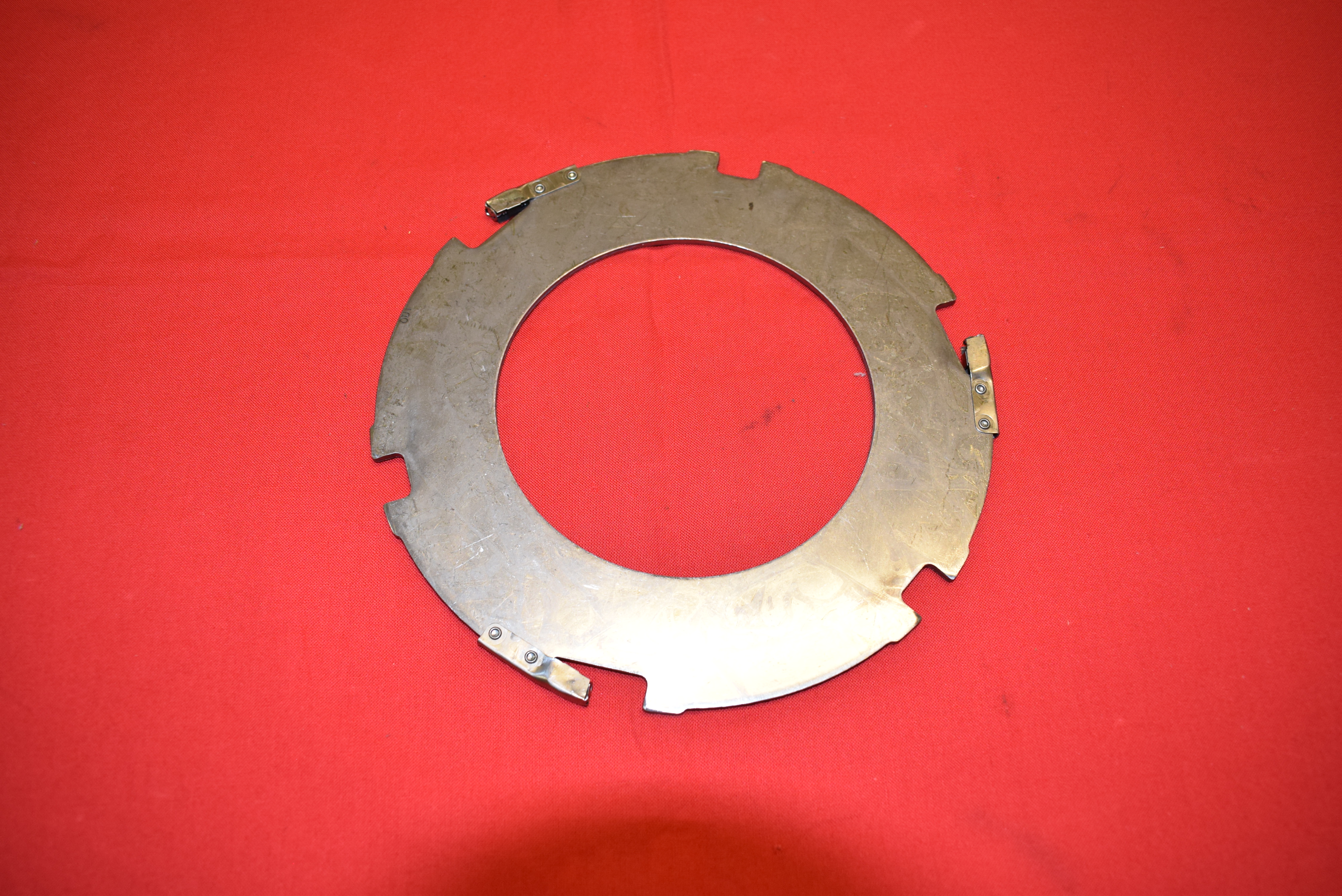Clutch Steel Plate With Buffer Big Twin 1936-67