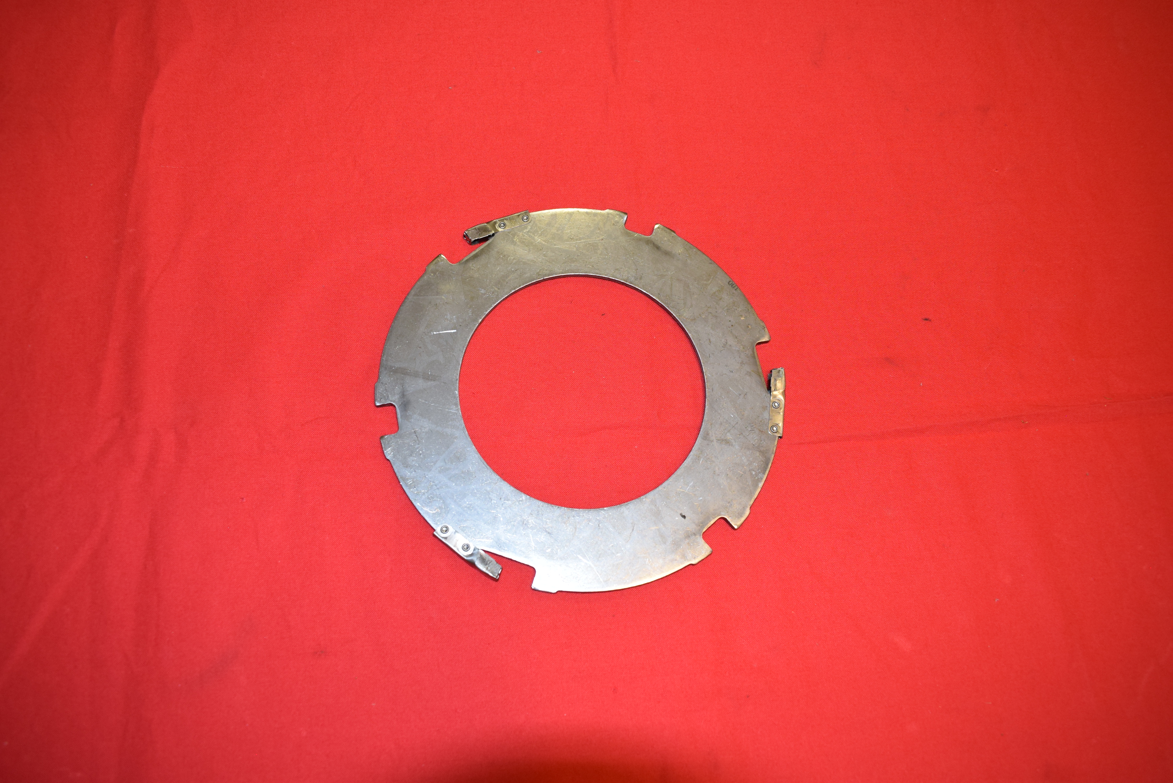 Clutch Steel Plate With Buffer Big Twin 1936-67