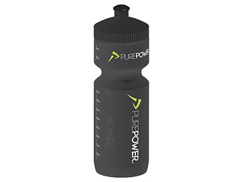 PUREPOWER Water bottle Power bottle 750 ml Smoked Black