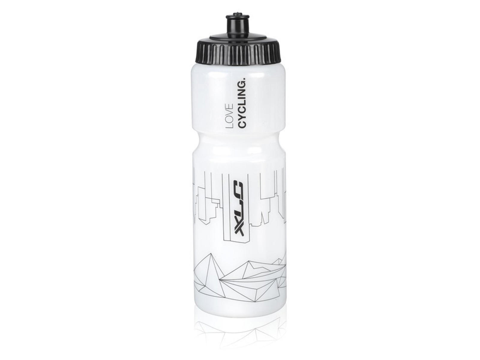 XLC Water bottle WB-K04 750 ml Transparent