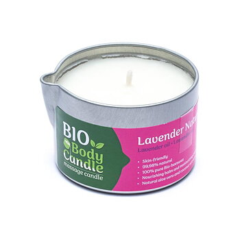 Ekologiskt massageljus lavendel