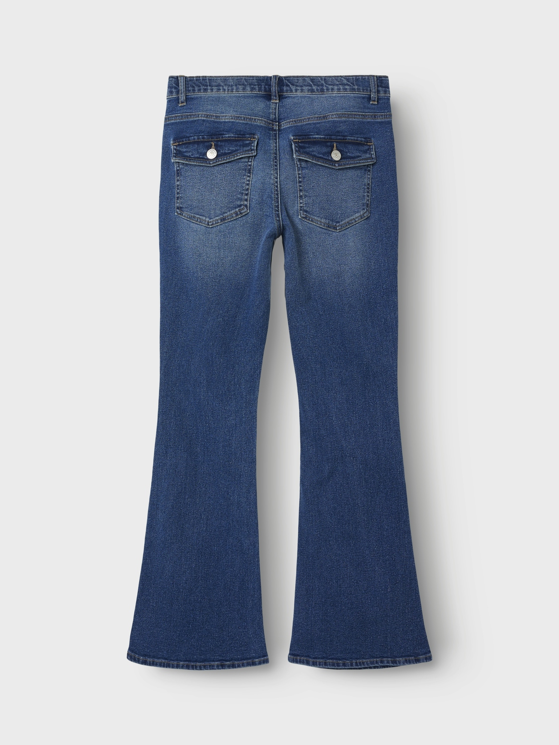  NLFTARIANNE DNM NW POCKET BOOTCUT PANT Medium Blue Denim - 2