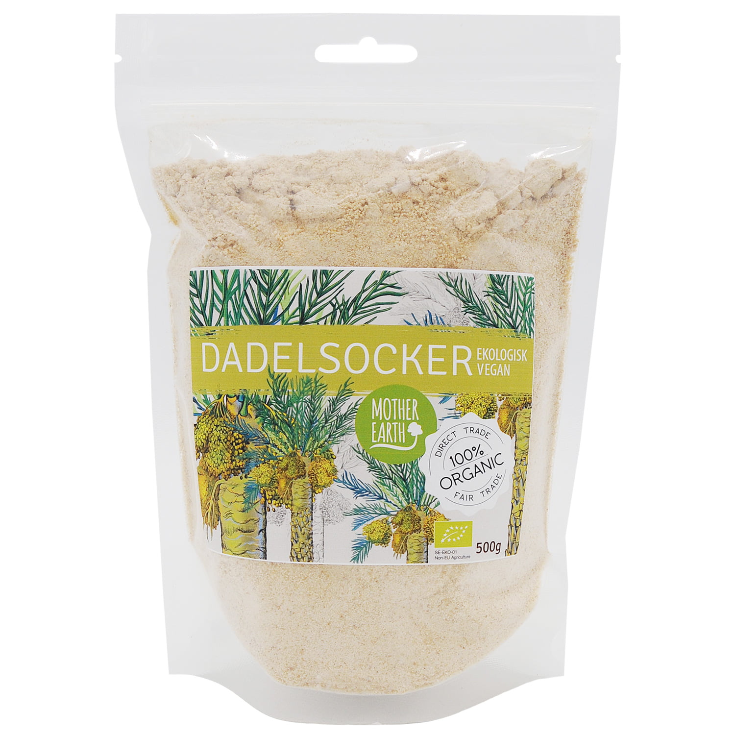 Dadelsocker EKO 500g - Mother Earth