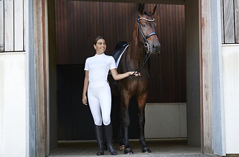 Equipage Kalea helskodda ridtights vita