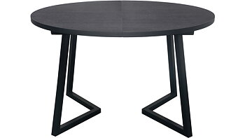Röa matbord 120-200 cm