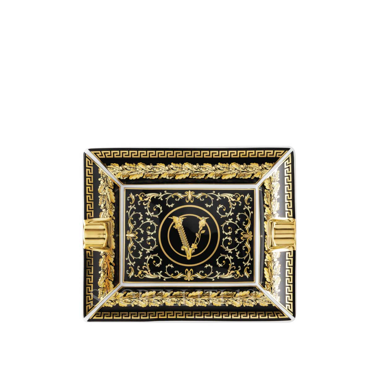 VERSACE Virtus Gala Black Ascher 13 cm