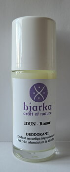 Natural deodorant  Idun med rose