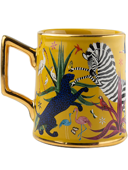 ORTIGIA Tazza Jungle Ceramic Sahara
